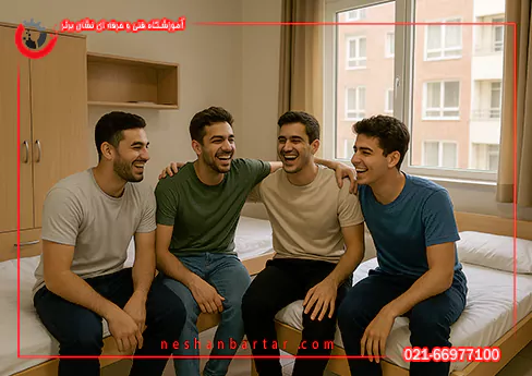 خوابگاه ویژه هنرجویان دوره آموزش تعویض روغن خودرو