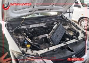 نمای کاپوت باز در دوره آموزش تعمیر خودروی گازسوز