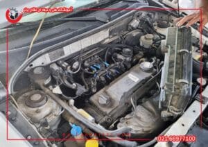 تصویری از کاپوت خودرو در دوره آموزش تعمیر خودروی گازسوز
