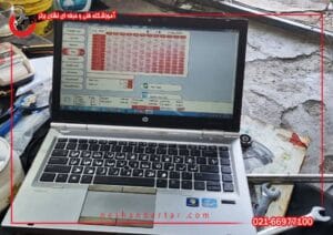تصویری از نرم افزار مربوط به دوره آموزش تعمیر خودروی گازسوز