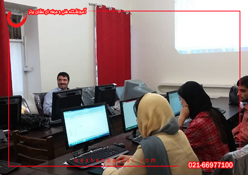 تصویری از فضای کلاس آموزش اکسل پیشرفته حسابداری و اداری