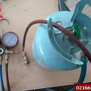 تصویری از کپسول در دوره آموزش شارژ گاز کولر خودرو