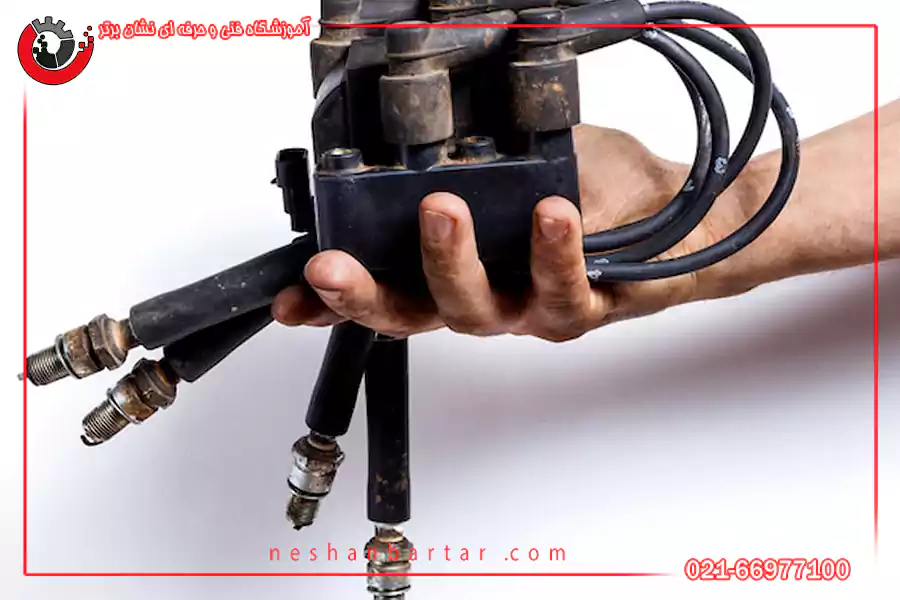 تصویری از مجموعه وایر و شمع خودرو