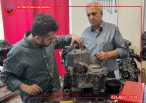 توضیح استاد در مورد گیربکس دستی 3