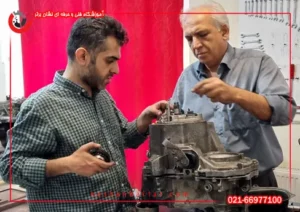 توضیح استاد در مورد گیربکس دستی 4